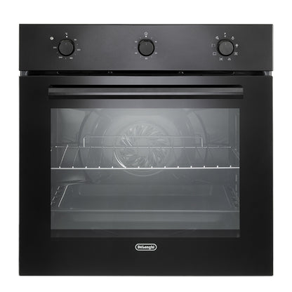 Forno da incasso elettrico multifunzione 60 cm nero De Longhi FLM6LN