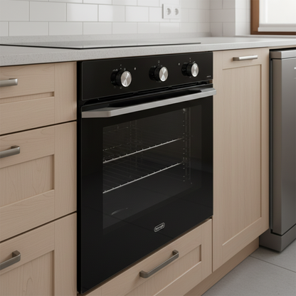 De Longhi forno da incasso multifunzione ventilato 60 cm 74 litri nero NSM7NLPPP