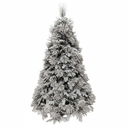 Albero di Natale innevato con pigne Dunder
