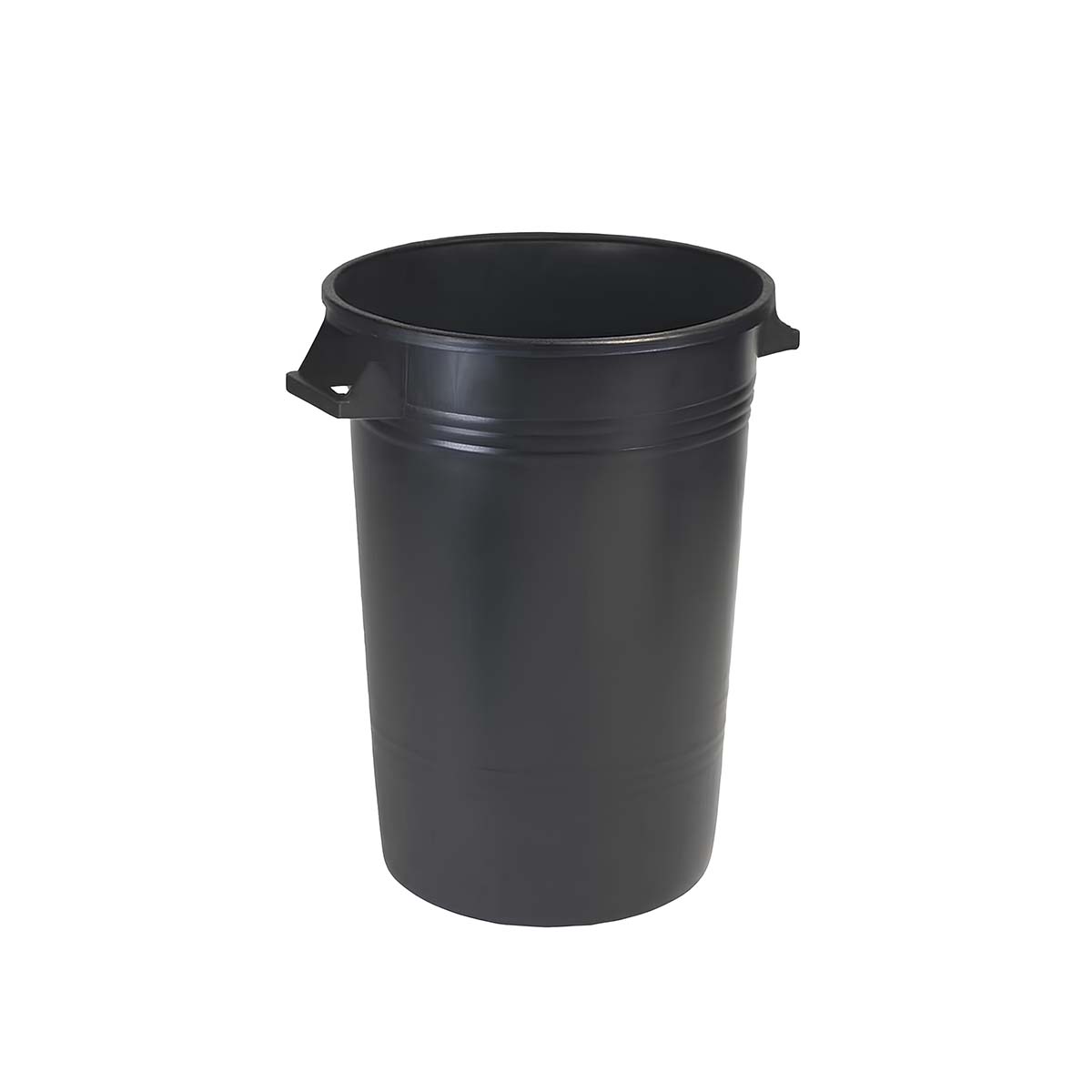 Bidone plastica con coperchio