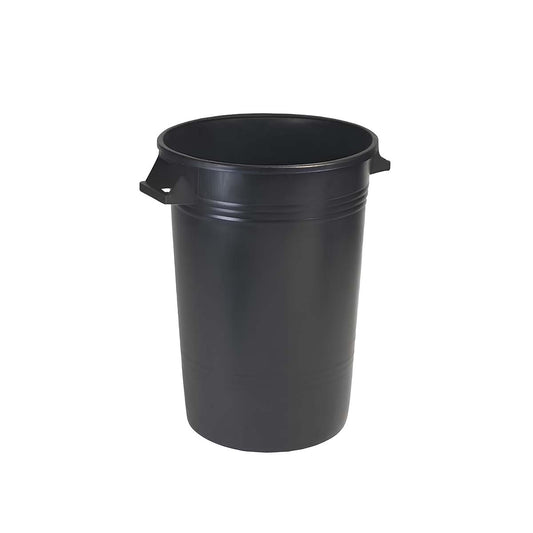 Bidone plastica con coperchio