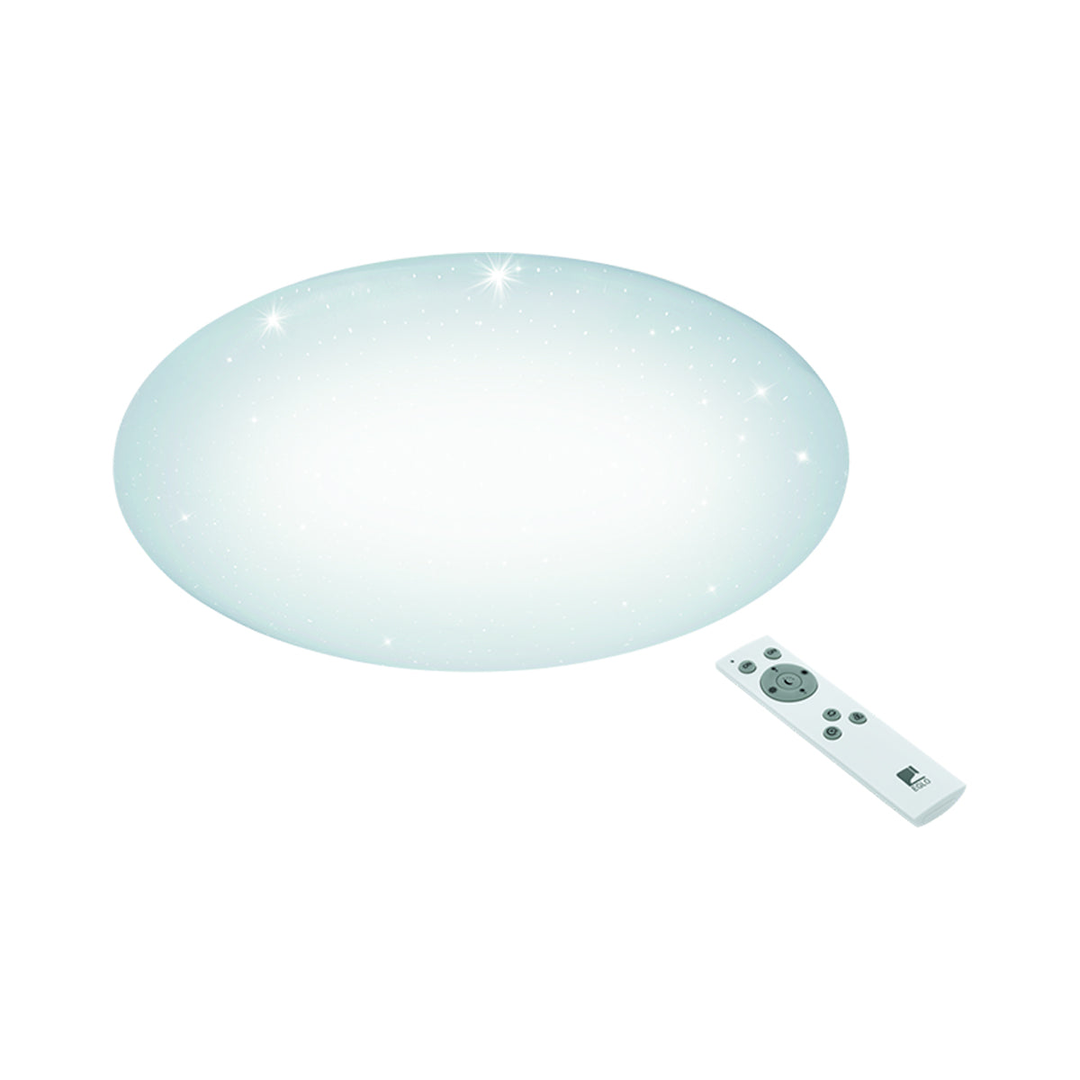 Plafoniera LED da soffitto bianco effetto cristallo 20W Eglo Giron-S