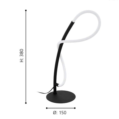 Lampada da tavolo LED 5,5W 3000K Eglo Egidonella