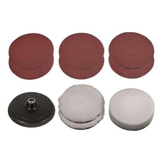 Set accessori per lucidatrice 6 pezzi Einhell 2093245