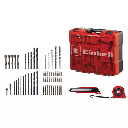Trapano a percussione Einhell TC-ID 1000E+64 con valigetta e accessori
