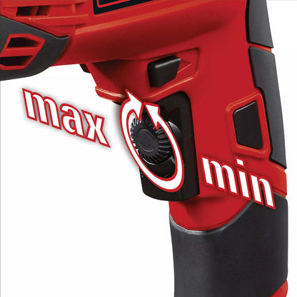 Trapano a percussione Einhell TC-ID 1000E+64 con valigetta e accessori
