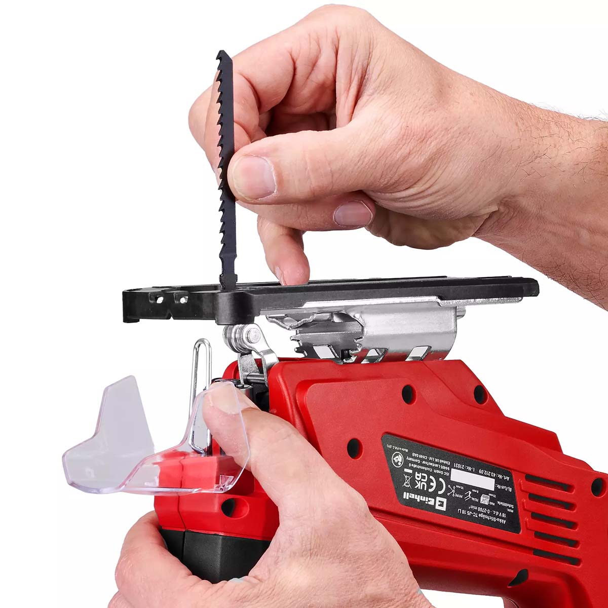 Seghetto alternativo a batteria Einhell 18V TC-JS 18 Li - Solo