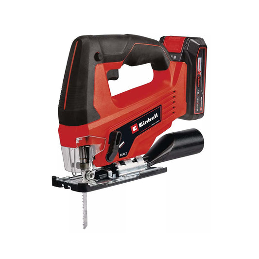Seghetto alternativo a batteria Einhell TC-JS 18 Li con accessori