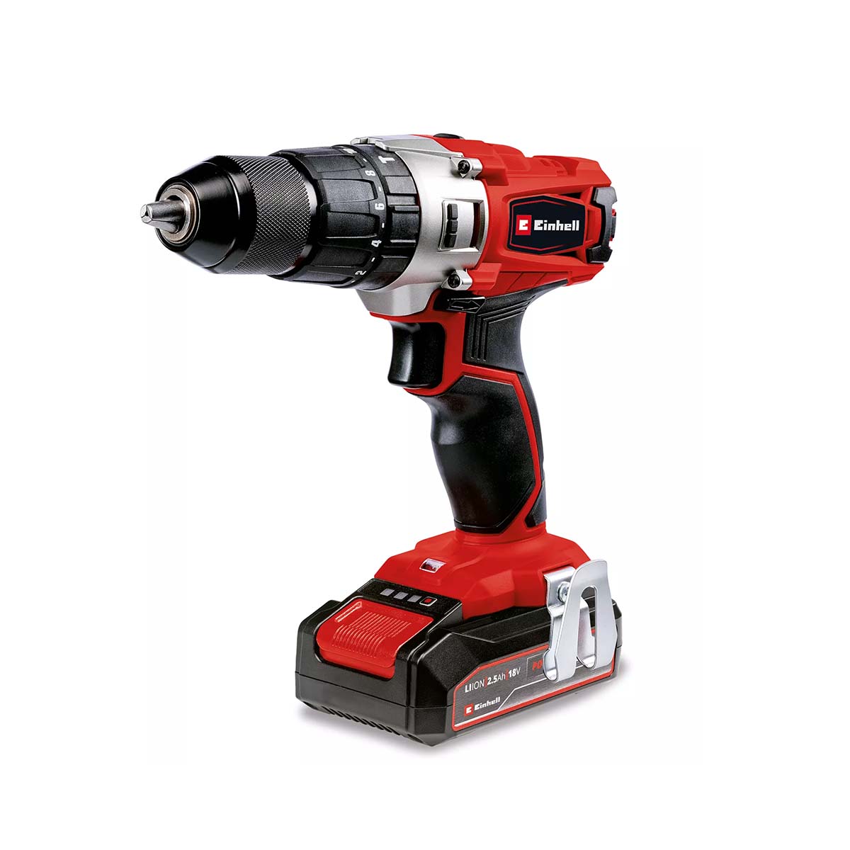 Trapano avvitatore a percussione a batteria Einhell TE-CD 18/2 Li-i+22