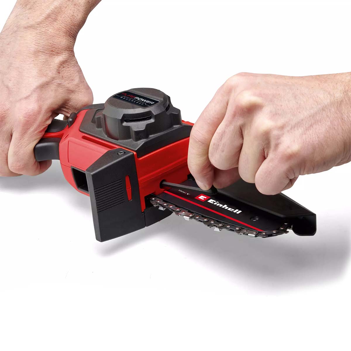 Potatore a catena a batteria Einhell GE-PS 18/15 Li BL-Solo 18V