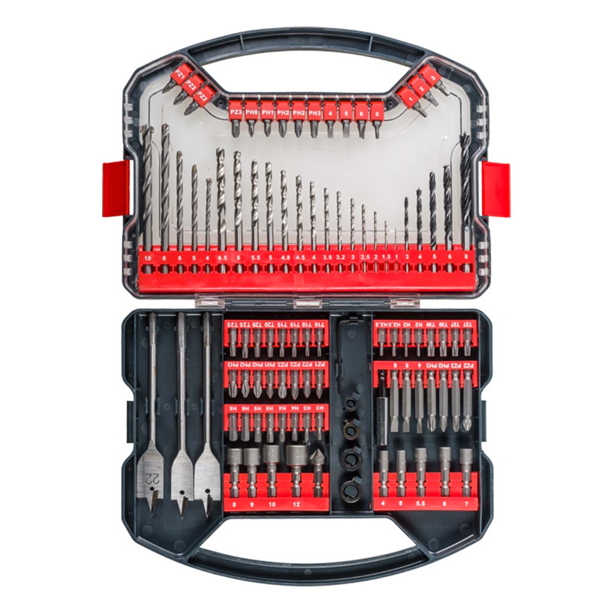 Set di punte e inserti per trapano Einhell 101 pezzi