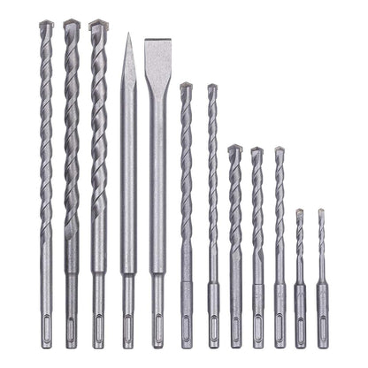 Set di punte e scalpelli Einhell 12 pezzi SDS-PLUS