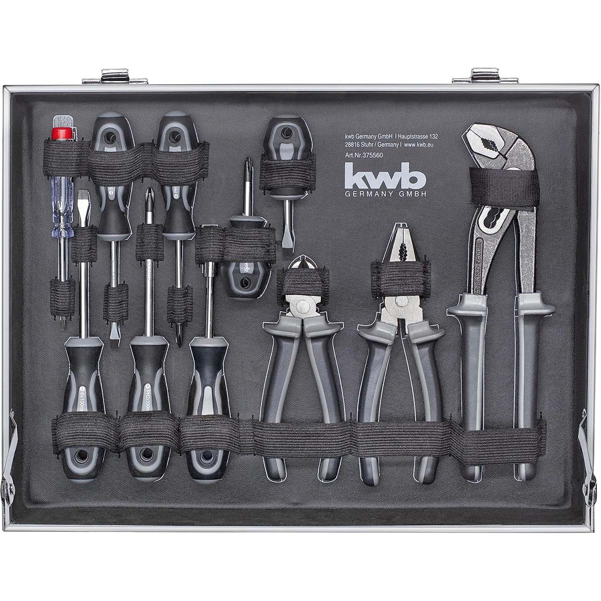 Seti utensili Einhell 199 pezzi con valigetta in metallo