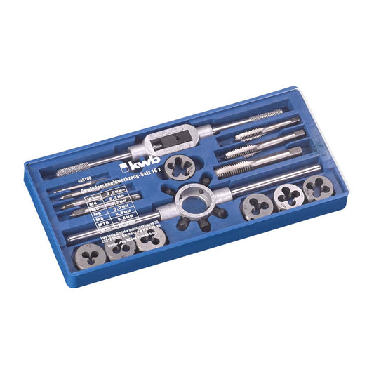 Set maschi e filiere Einhell 16 pezzi 49445100