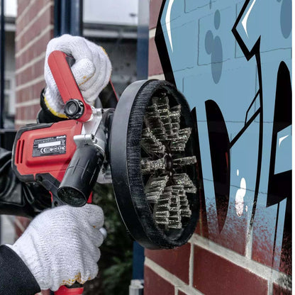 Spazzola abrasiva Einhell 180 mm in metallo