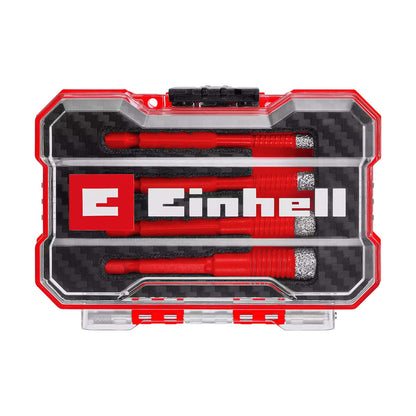 Set 4 seghe a tazza diamantate Einhell XS-CASE