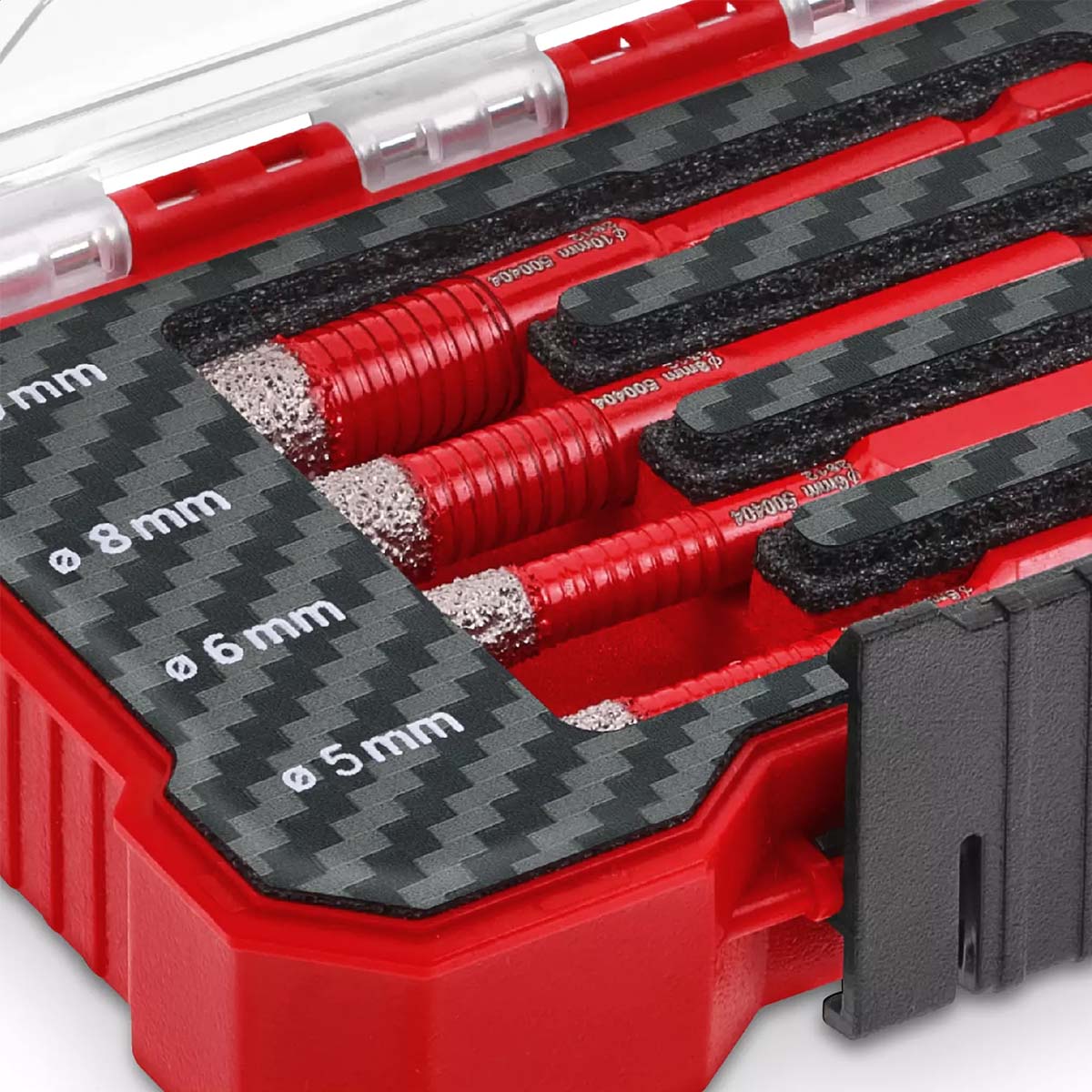 Set 4 seghe a tazza diamantate Einhell XS-CASE