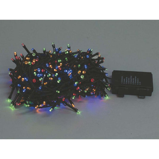 Luci di Natale 40 LED a batteria multicolore 3,5 metri