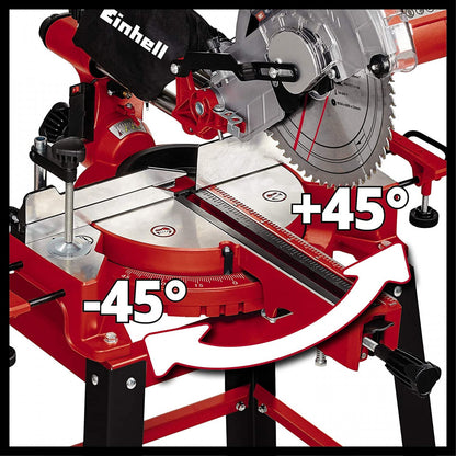Einhell troncatrice radiale con banchetto TC-SM 2531/2 U 1900 W