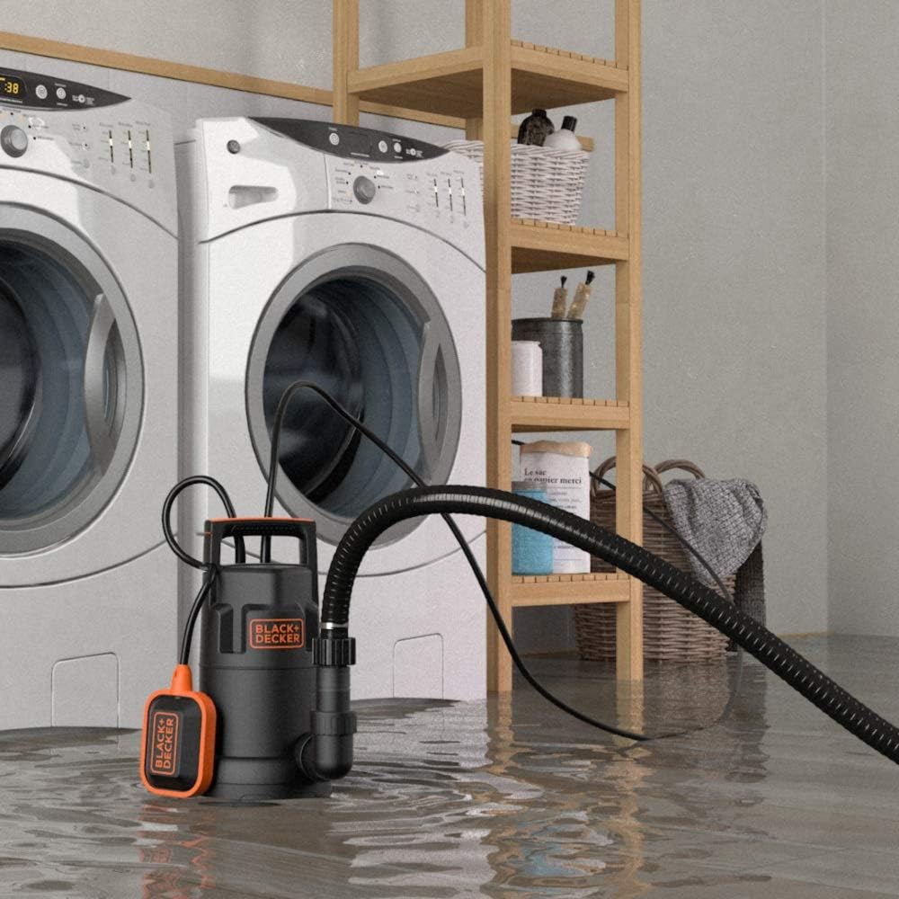 Elettropompa a immersione Black + Decker 250 W 6000 l/h BXUP250PCE