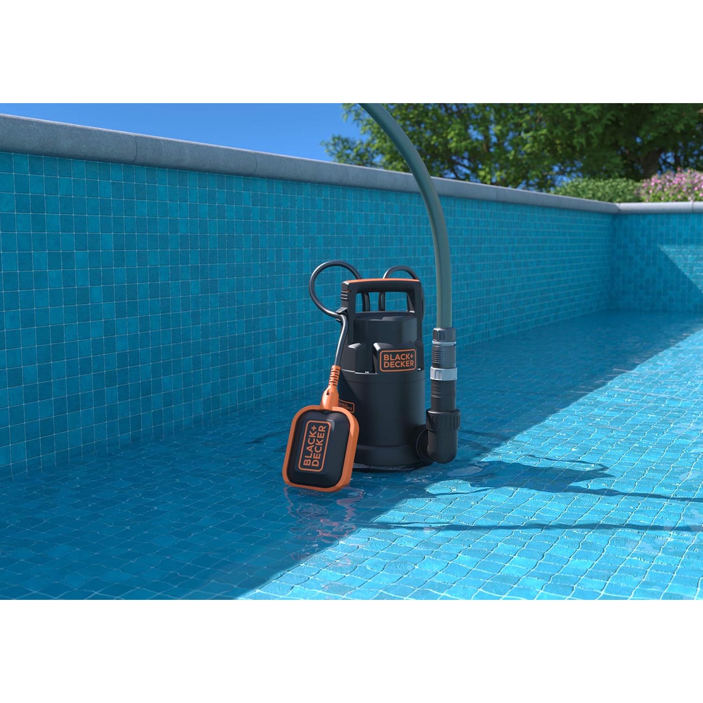 Elettropompa a immersione Black + Decker 250 W 6000 l/h BXUP250PCE