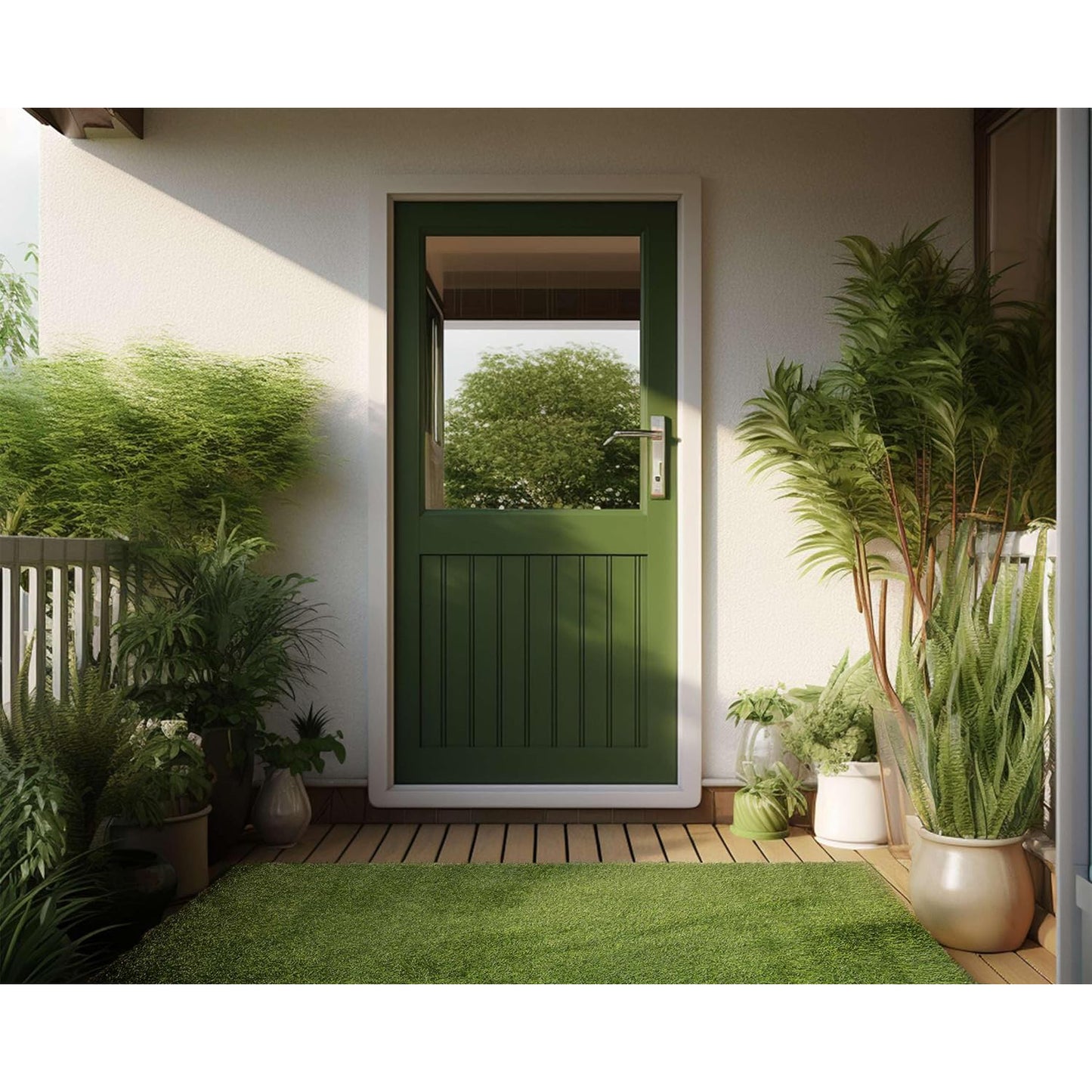 Erba sintetica rotolo 2x3 mt spessore 20 mm verde effetto reale