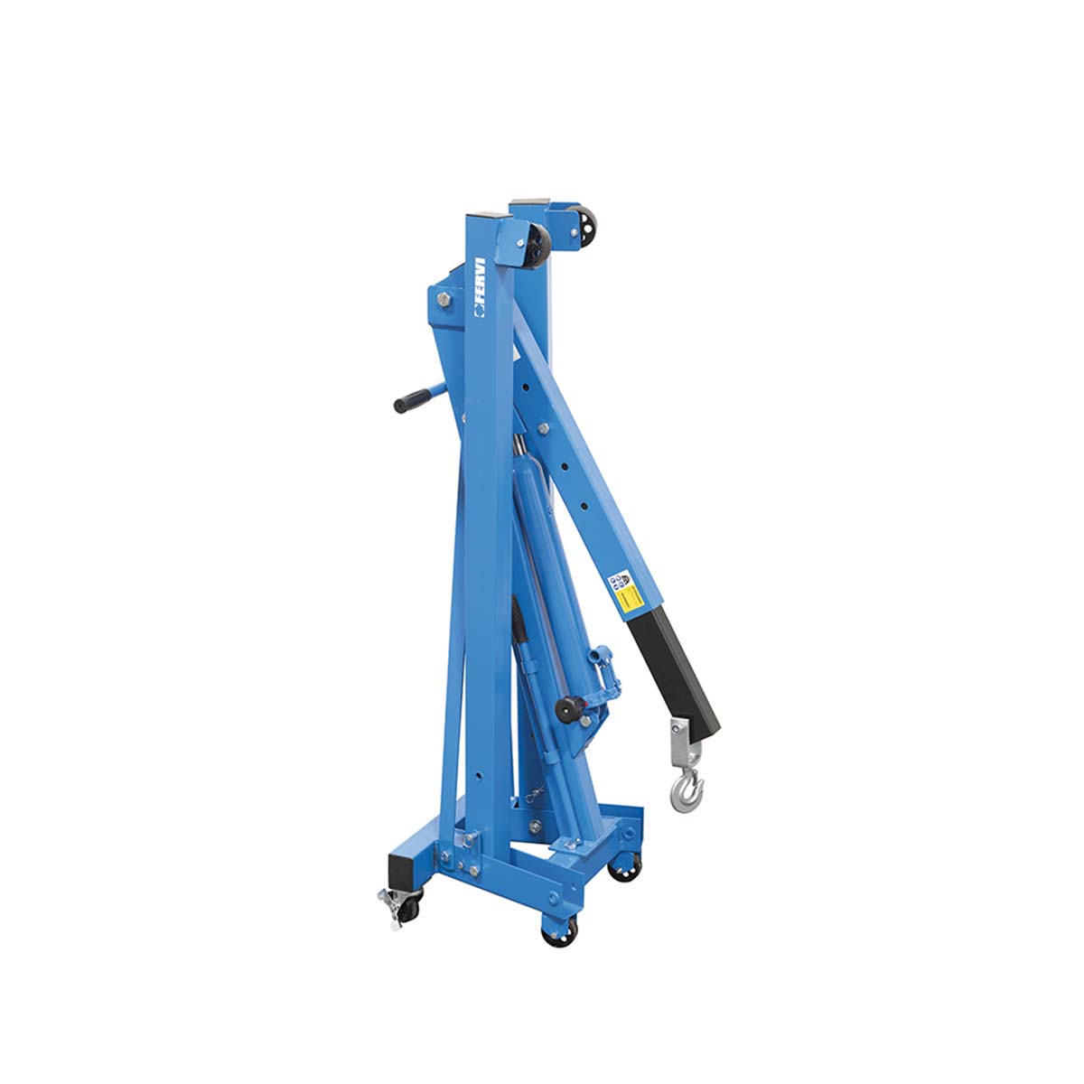 Gruetta idraulica pieghevole 1000 kg Fervi 0021/1