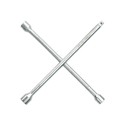 Chiave a croce zincata 1/2" 17-21 mm Fervi 0080