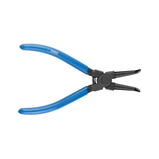 Pinza per anelli elastici curva interni Fervi 0249