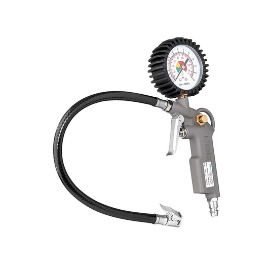 Pistola gonfiaggio con manometro Fervi 0608