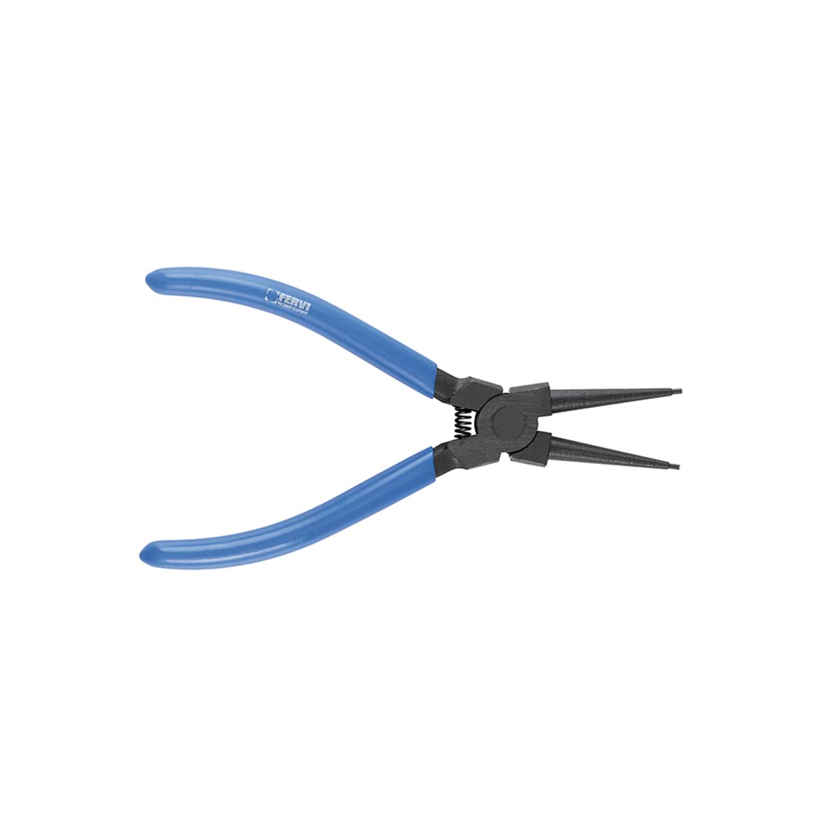 Pinza per anelli elastici dritta interni Fervi 0638