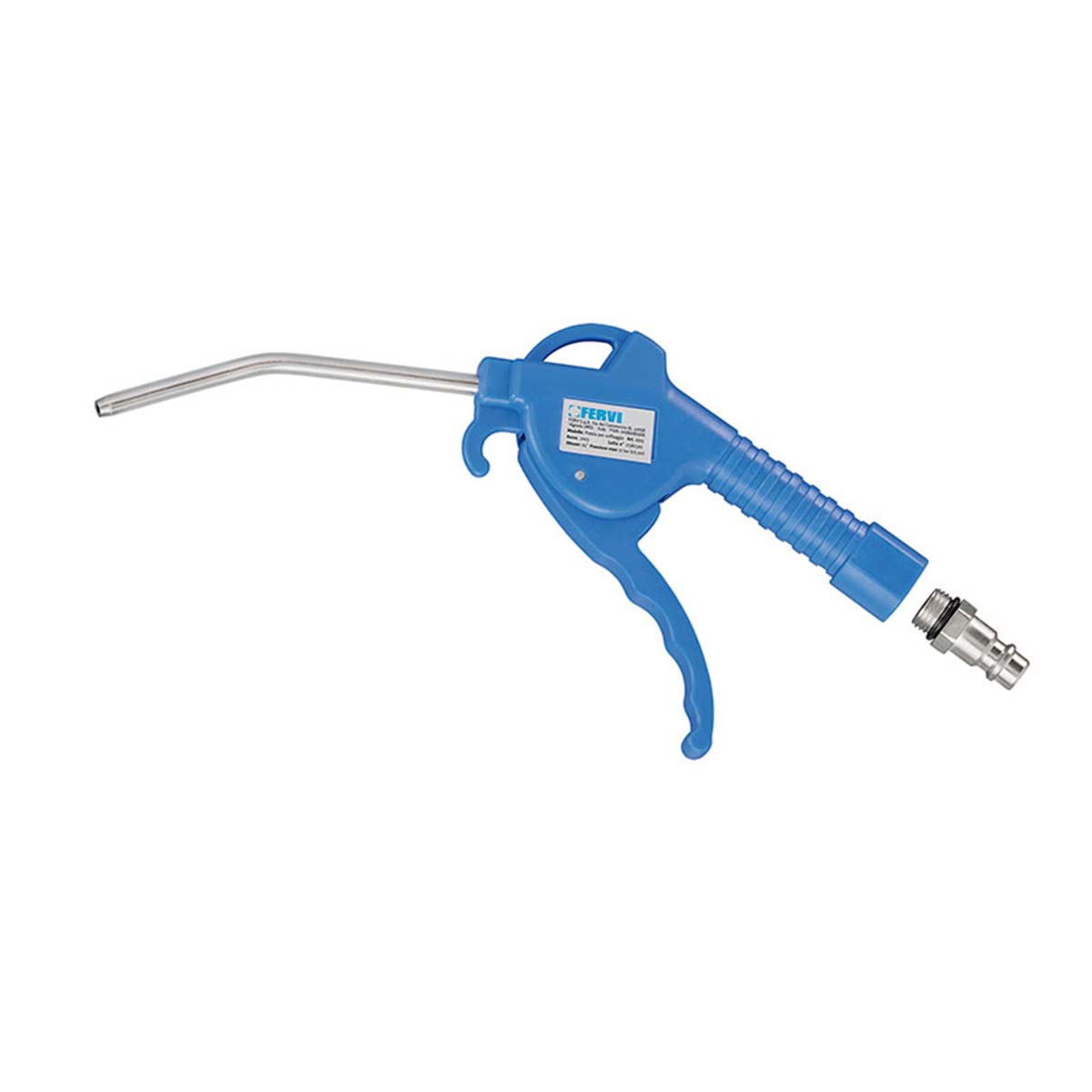 Pistola per soffiaggio con tubo 100 mm Fervi