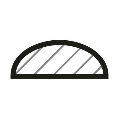 Lima mezza tonda per meccanica taglio mezzo dolce Fervi