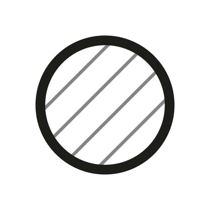 Lima tonda per meccanica taglio mezzo dolce Fervi