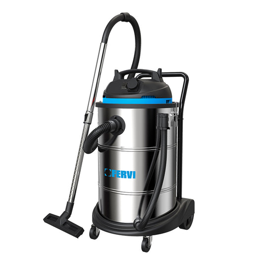 Aspirapolvere e aspiraliquidi 60L con presa Fervi A040/601P