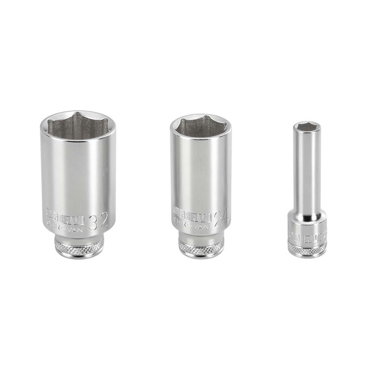 Chiave a bussola esagonale lunga 1/2" Fervi
