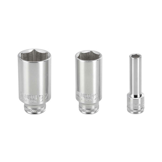 Chiave a bussola esagonale lunga 1/2" Fervi