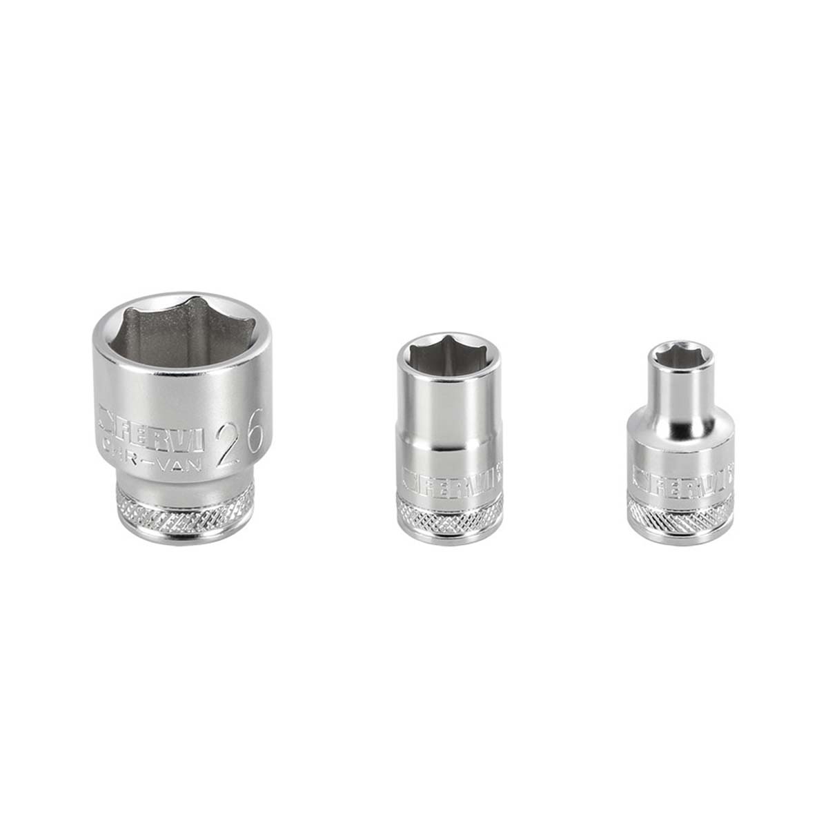 Chiave a bussola esagonale lunghezza 42 mm 1/2" Fervi
