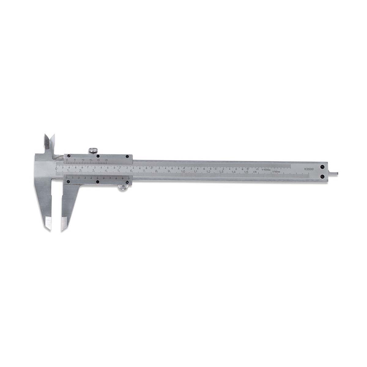 Calibro in acciaio satinato 150 mm Fervi