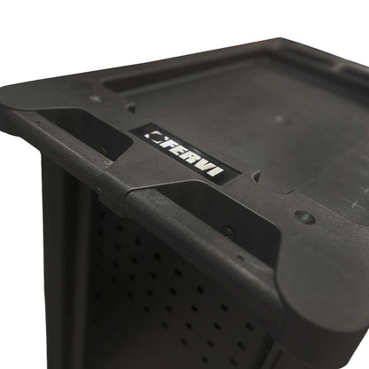 Carrello portautensili completo Fervi 7 cassetti 298 pezzi