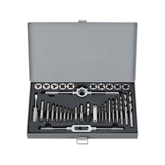 Set maschi e filiere 34 pezzi M036