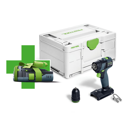 Festool trapano avvitatore a batteria 18V TXS 18-Basic-3,0