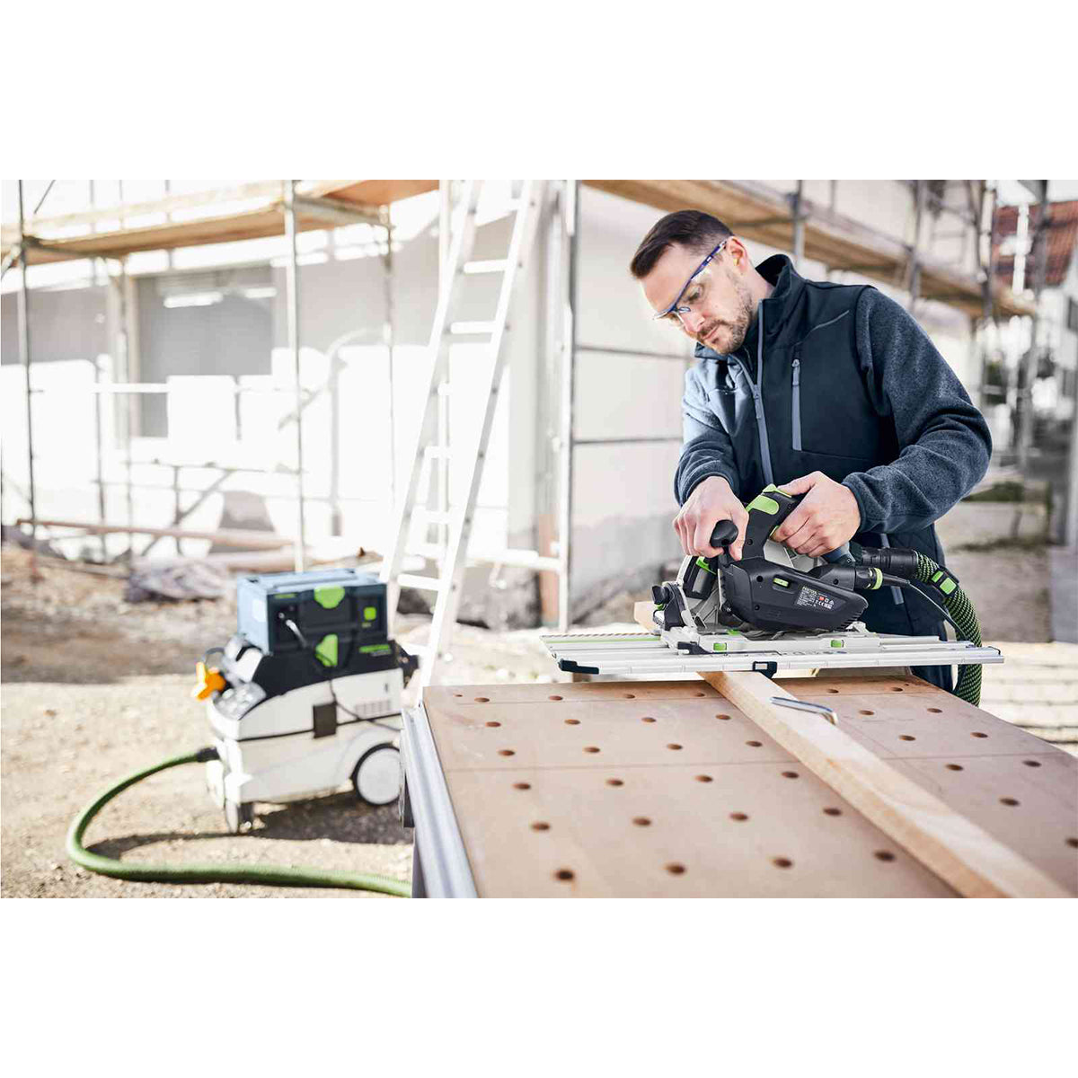 Festool Sega ad affondamento TS 60 KEBQ-Plus-FS