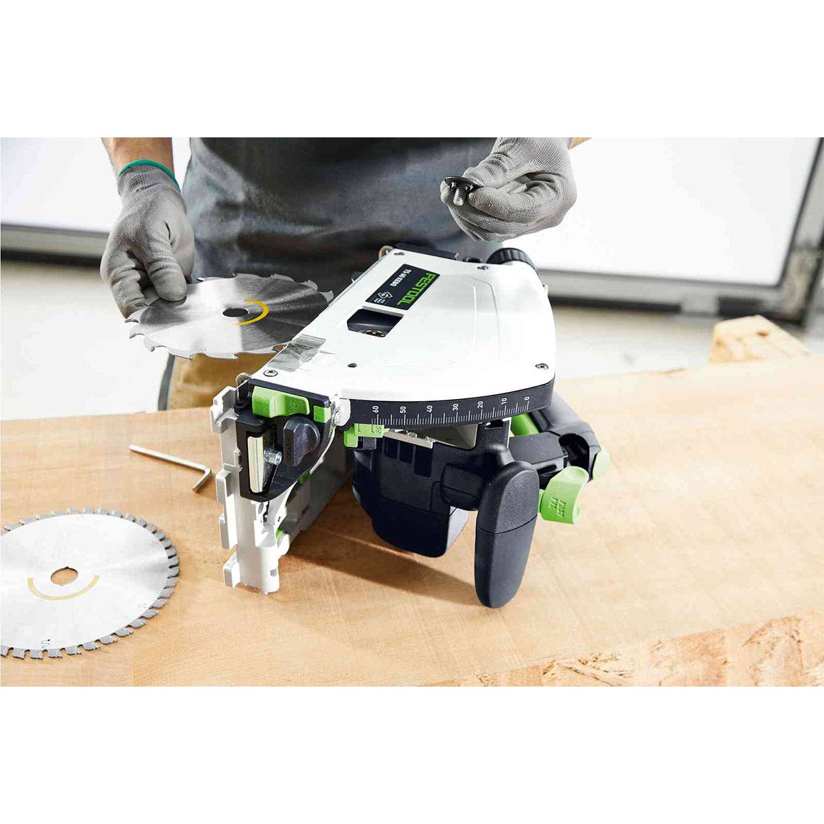 Festool Sega ad affondamento TS 60 KEBQ-Plus-FS