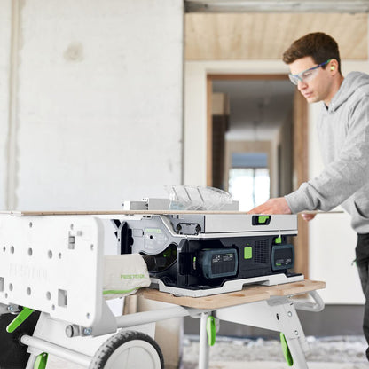 Festool Sega circolare da banco a batteria CSC SYS 50 EBI-Basic