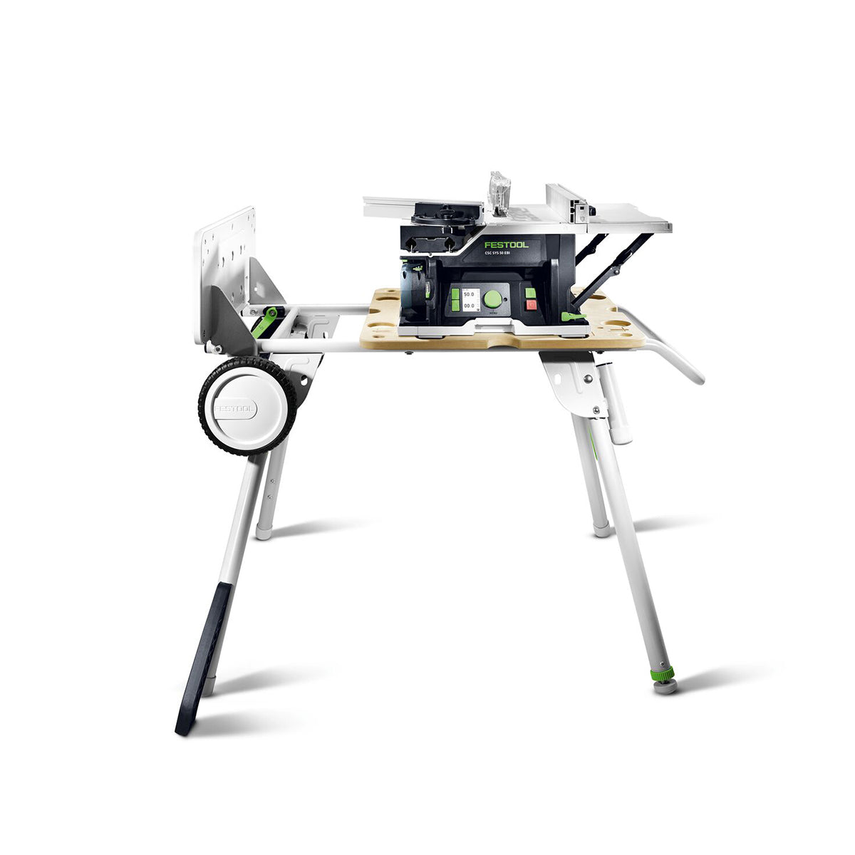 Festool Sega circolare da banco a batteria CSC SYS 50 EBI-Basic