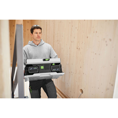 Festool Sega circolare da banco a batteria CSC SYS 50 EBI-Basic