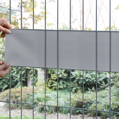 Frangivista fascia in pvc 19x350cm con 25 clips di fissaggio