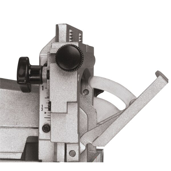 Fresatrice per giunzioni DeWalt DW6822K-QS con linguette 600 W attacco 10 m