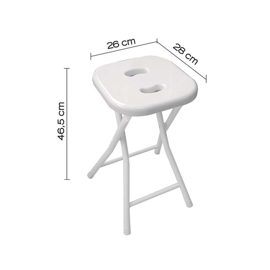 Sgabello in metallo richiudibile 46,5 cm
